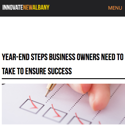 Year-End Steps Business Owners Need to Take to Ensure Success
