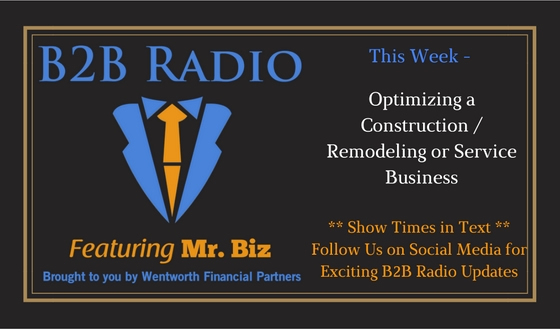 Optimizing a Construction / Remodeling or Service Business