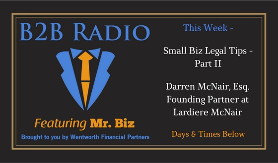 Small biz legal Tips – Part II